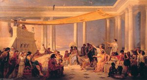Sappho At Mitylene — Pierre Olivier Joseph Coomans