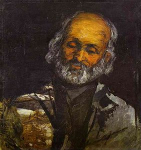 Kopf Eines Alten Mannes — Paul Cézanne