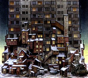 There Is Peace In The Block — Jacek Yerka