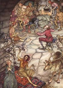 Snow Queen 5 — Arthur Rackham