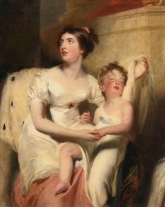 Portrait Of Anne, Countess Of Charlemont And Her Son James — Sir Thomas Lawrence