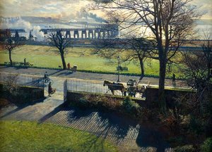 The Tay Bridge from My Studio Window