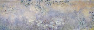 The Water Lily Pond With Irises — Claude Monet