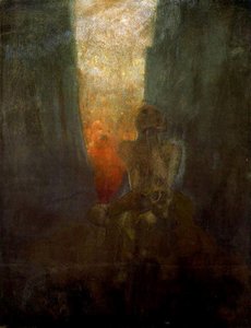 The Abyss — Alphonse Mucha, Art Nouveau
