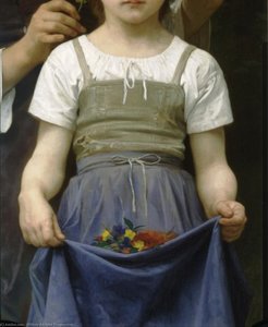 Parure Des Champs Bt Right — William-adolphe Bouguereau