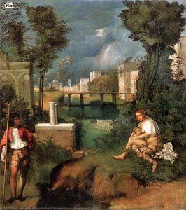 Tempest (detail)_3 — Giorgione, Venetian Renaissance