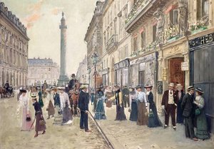 Workers Leaving The Maison Paquin — Jean Georges Béraud