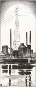Jersey Landscape — Louis Lozowick