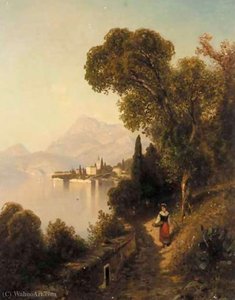 A Stroll By The Lake — Ascan Lutteroth