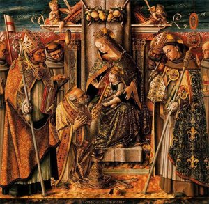 La Consegna Delle Chiavi — Carlo Crivelli