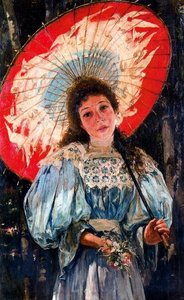 Mujer Con Sombrilla — José Mongrell Torrent
