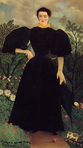 Portrait Of A Woman 3 — Henri Julien Félix Rousseau (le Douanier)