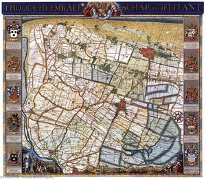 Map of Delfland