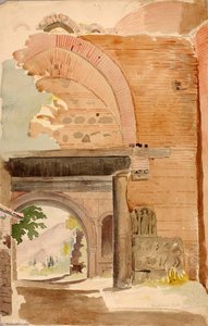 Crusaders Gate, Nicea — Miner Kilbourne Kellogg, Impressionism