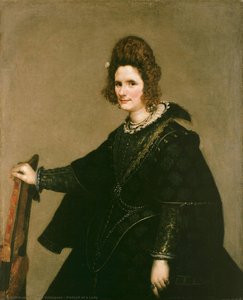 Portrait Of A Lady — Diego Rodríguez De Silva Y Velázquez, Baroque Spanish Painting