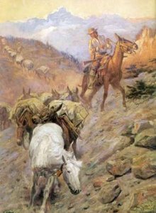 Where Mules Wore Diamonds — Charles Marion Russell