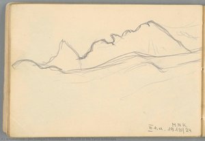 Sketch of the Tatra landscape