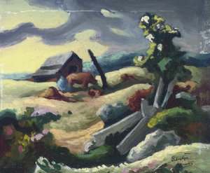 June Morning Study — Thomas Hart Benton