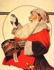 A Drum For Tommy — Norman Rockwell