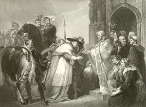 Cardinal Wolsey At Leicester Abbey — Richard Westall