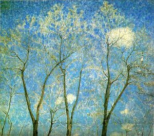 Acacias At Springtime — Mikhail Fiodorovich Larionov