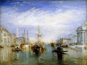 The Grand Canal, Venice — Joseph Mallord William Turner, Romantic Landscape Painting