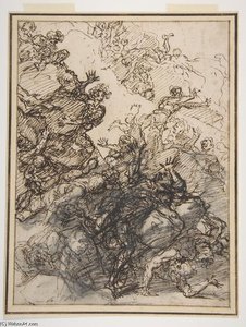 The Fall Of The Giants — Salvator Rosa