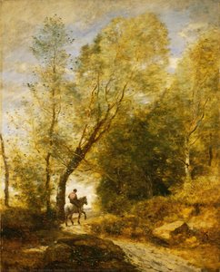 The Forest Of Coubron — Jean-baptiste-camille Corot