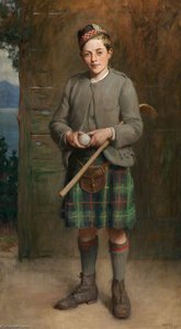 The Artist's Son Bunty, The Shinty Boy