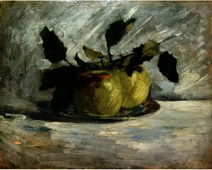 Apples On A Plate — Julian Alden Weir