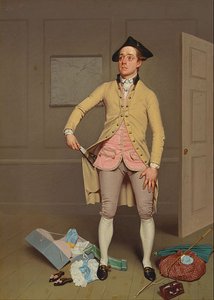 Thomas Russell In Samuel Foote's 'the Mayor Of Garratt' — Samuel De Wilde