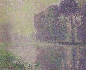 By The River Eure — Gustave Loiseau