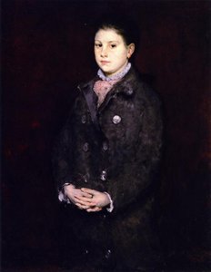 Portrait Of A Young Lady — William Merritt Chase