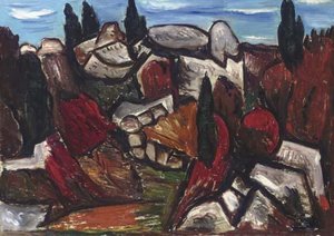 Autumn Landscape, Dogtown — Marsden Hartley
