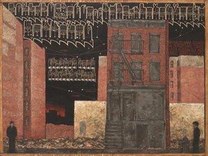 Stanton Near Forsyth Street — Martin Wong, Contemporary Realism
