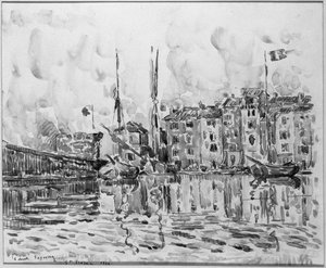 The Port Of St. Tropez — Paul Signac