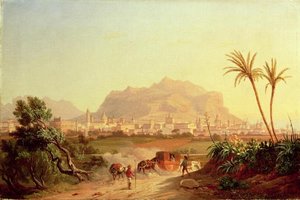 View Of Palermo — Carl Wilhelm Goetzloff
