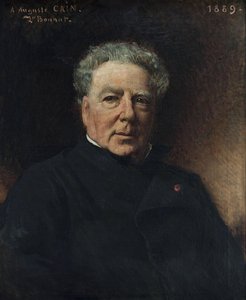 Portrait Of Auguste Cain — Léon Joseph Florentin Bonnat