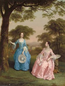 Alicia und Jane Clarke von Walford Court, Ross on Wye, Herefordshire