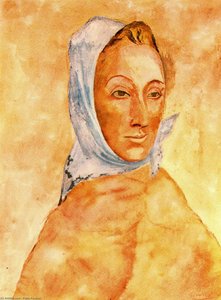 Portrait Of Fernande Olivier In Headscarves — Pablo Picasso
