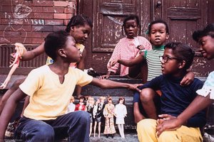 Old New York Girls With Barbies, East Harlem — Camilo José Vergara