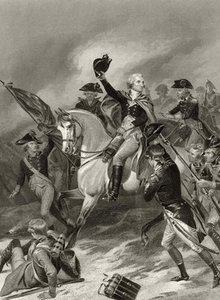 George Washington At The Battle Of Princeton — Alonzo Chappel