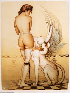 Rainbow Sphinx — Michael Parkes