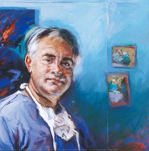 Professor Pierre Guillou (b.1945), Dean Of The Medical School, University Of Leeds (1998–2002) — Alan Flood