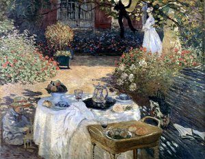 The Luncheon — Claude Monet, Impressionism
