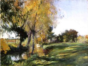 Landscape At Broadway — John Singer Sargent