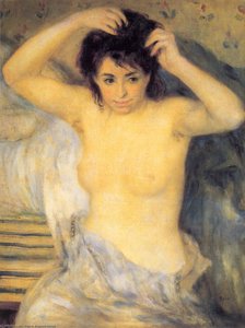 Torso Before The Bath The Toilette — Pierre-auguste Renoir, Impressionist Painting