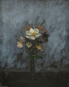 White Japanese Anemones — Robert Lillie