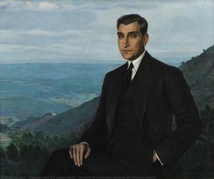 Portrait of Professor António de Oliveira Salazar