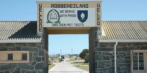 Entrance to Robben Island Prison